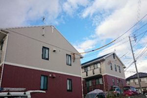 日進市 Ｐ様アパート 外壁塗装・屋根塗装