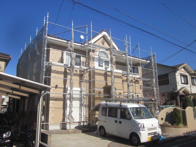 名古屋市熱田区　外壁塗装工事施工事例　K様邸