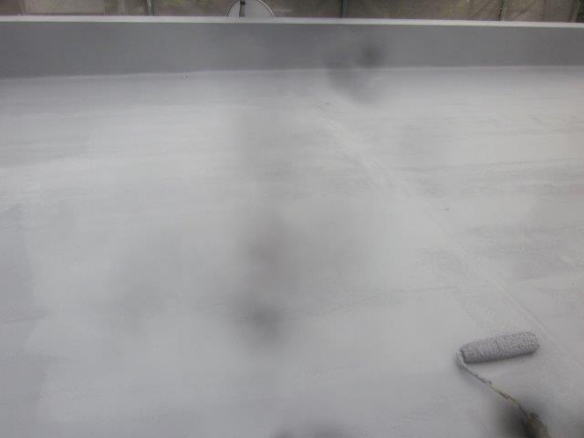 屋上防水断熱塗装