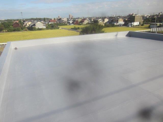 屋上防水断熱塗装