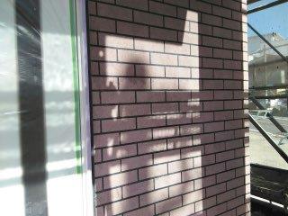 外壁ALC塗装タイル調塗装施工前