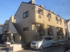 名古屋市　守山区　Lアパート様　外壁クリアー塗装仕様　屋根遮熱シリコン塗装仕様
