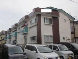 愛知県　名古屋市　港区　Sアパート屋根塗装工事（遮熱シリコン塗料）外壁塗装工事（溶剤シリコン塗料）