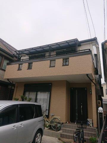 名古屋市中川区　外壁塗装工事施工事例　H様邸