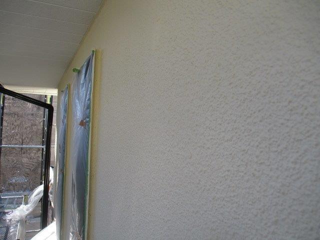 10・外壁サイディングキルコ断熱塗料塗装主材2層目塗装完了