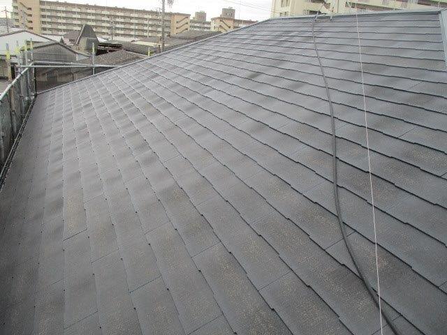 27：屋根カラーベスト高圧洗浄完了