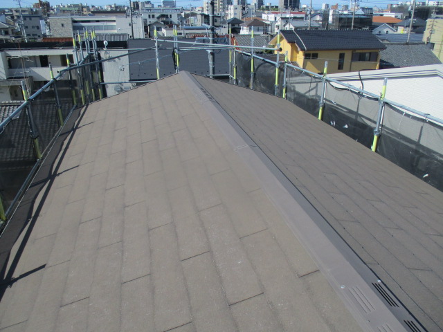 17:カラーベスト屋根塗装施工前
