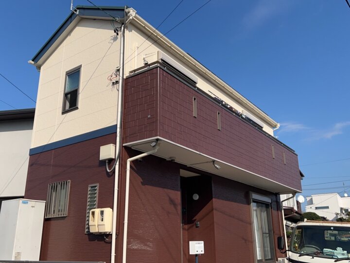 名古屋市中川区外壁塗装工事施工事例　Kさま
