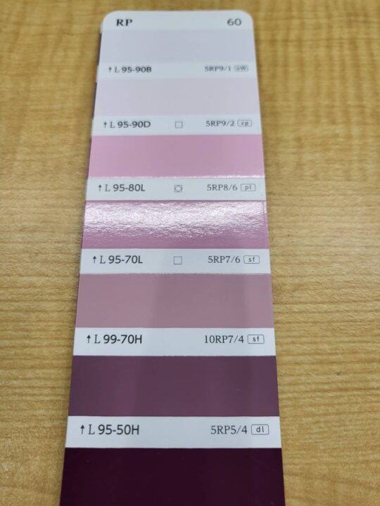 日塗工95－90D 　桃色(桃いろ)ピンク色