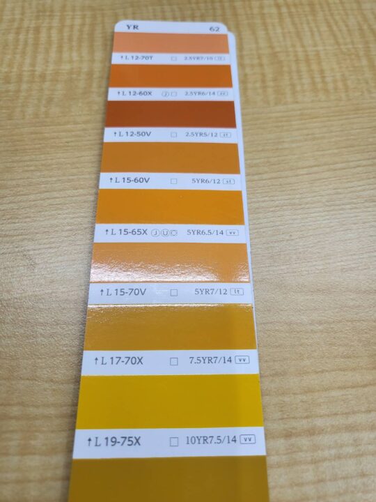 日塗工15-60 V　橙色(だいだいいろ)オレンジ色