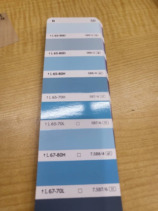 【日塗工65-90D　水色】ブルー