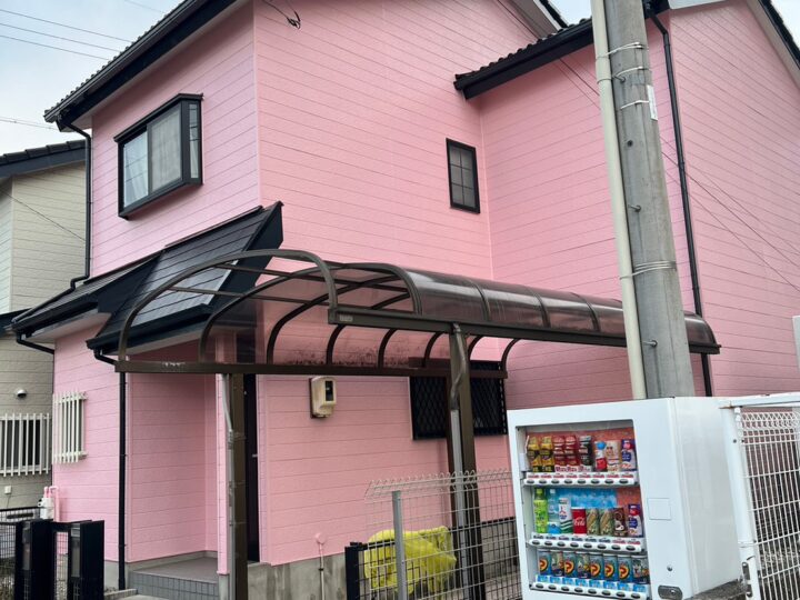 中川区　外壁塗装施工事例　Yさま