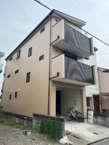 外壁塗装　屋根塗装施工事例　名古屋市　K様邸