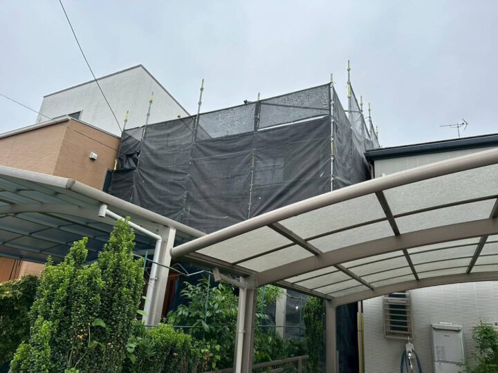 2:足場組立完了