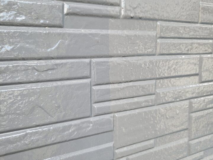 外壁中塗り塗装完了