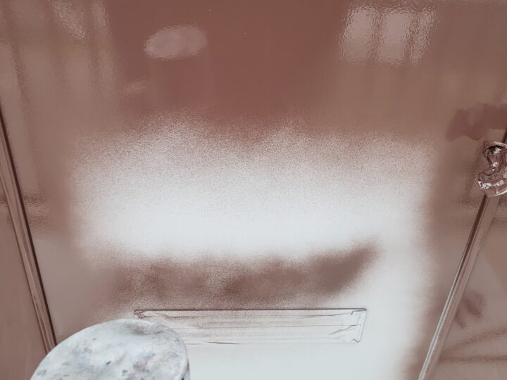 玄関扉上塗り塗装