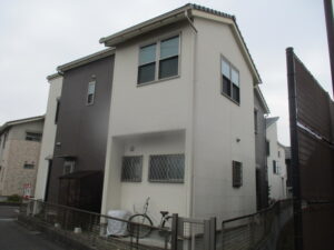 名古屋市外壁塗装施工事例　T様