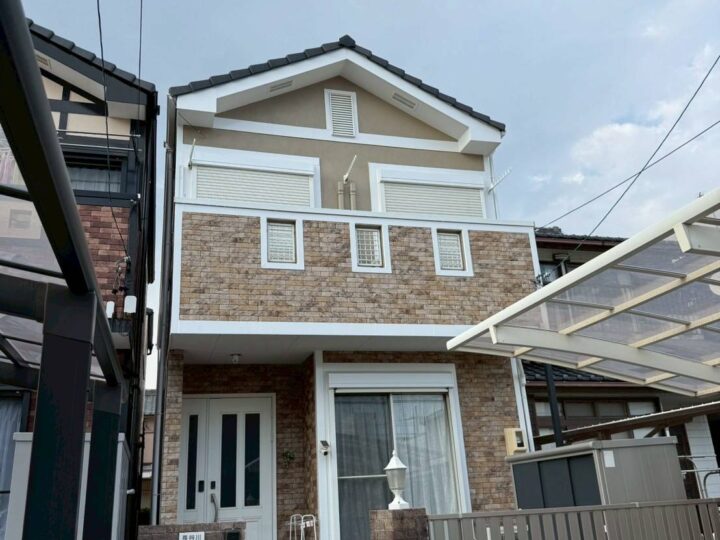名古屋市外壁塗装　施工事例　H様