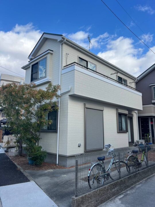 名古屋市外壁塗装施工事例