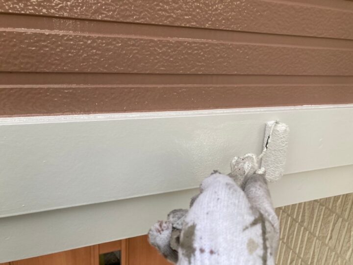 外壁付帯部塗装