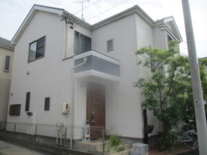 名古屋市外壁塗装施工事例　S様