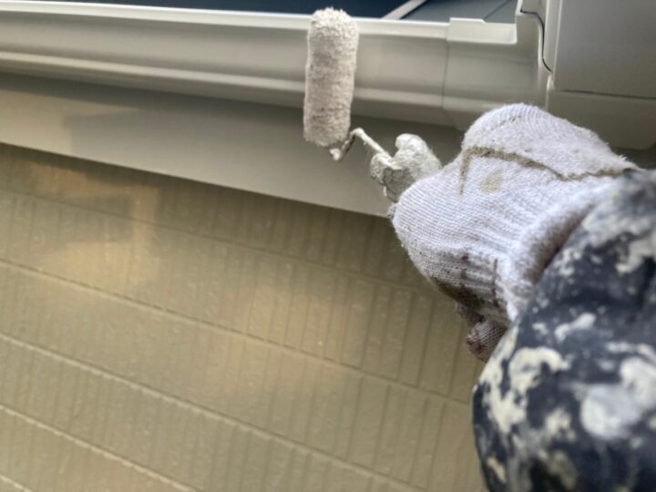 外壁付帯部塗装