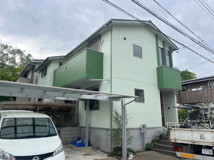 名古屋市外壁塗装施工事例
